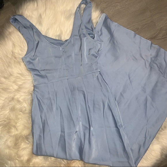 Princess Polly BEAU MIDI DRESS BABY BLUE Size 4 - Picture 7 of 9